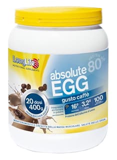 LongLife Absolute Egg Caffè Integratore Di Proteine 60 Tavolette