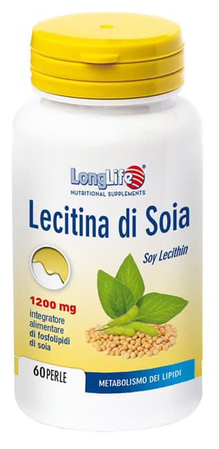 LongLife Lecitina Di Soia Integratore Per Il Colesterolo 60 Perle