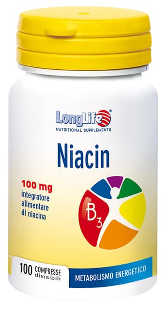 Longlife Niacin 100 Cpr 100mg