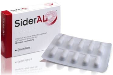 Sideral Integratore di Ferro e Vitamine 20 Capsule