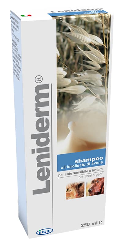 Icf Leniderm Shampoo Lenitivo Ph 7 Cani E Gatti 250 ml