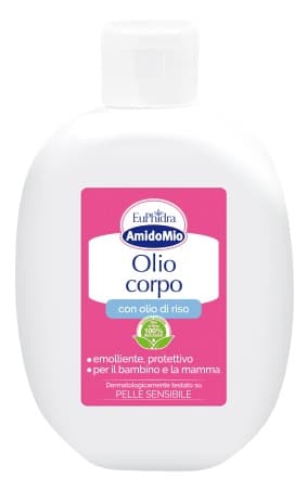 Euphidra AmidoMio Olio Corpo Per Neonati Con Olio Di Riso 200ml