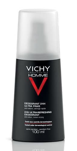 Vichy Homme Deodorante Vapo Ultra Fresco 100 ml