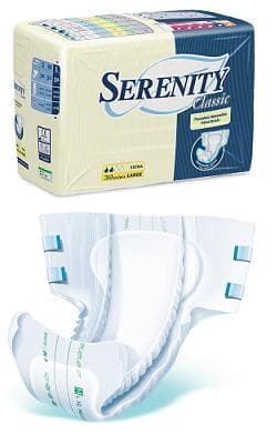 Serenity Classic Pannolone Mutanda Super Taglia L 30 Pezzi