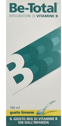 Be-Total Plus Sciroppo Limone Integratore Vitaminico 100 Ml