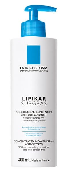 La Roche Posay Lipikar Surgras Doccia-Crema Concentrata Pelle Secca 400 ml