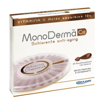 MonoDermà C10 Schiarente Antiaging Viso 28 Capsule Vegetali