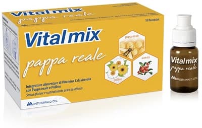 Vitalmix Pappa Reale Integratore Alimentare 10 Flaconcini Da 10Ml