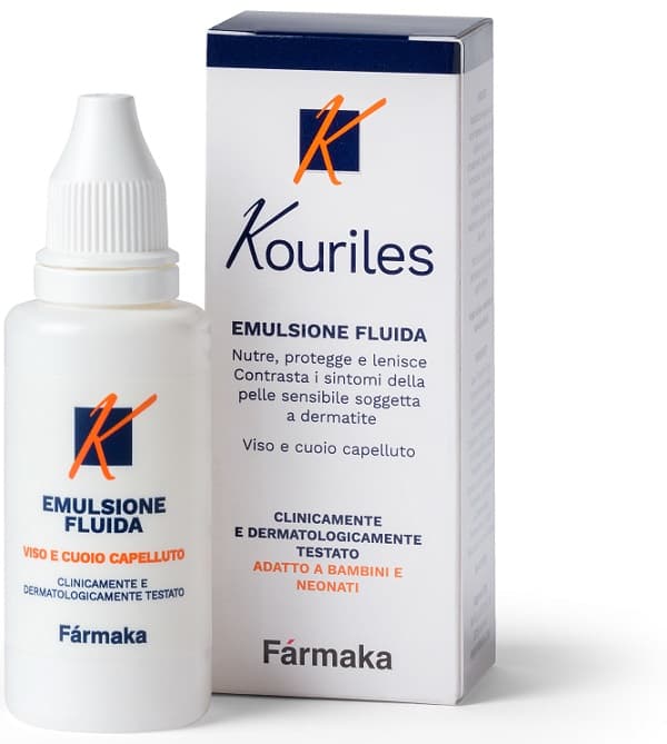 Abiogen Kouriles Emulsione Fluida Dermatiti 30 Ml