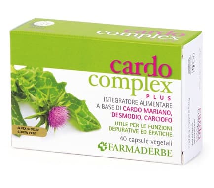 Farmaderbe Cardo Complex Plus Integratore Alimentare 40 Capsule
