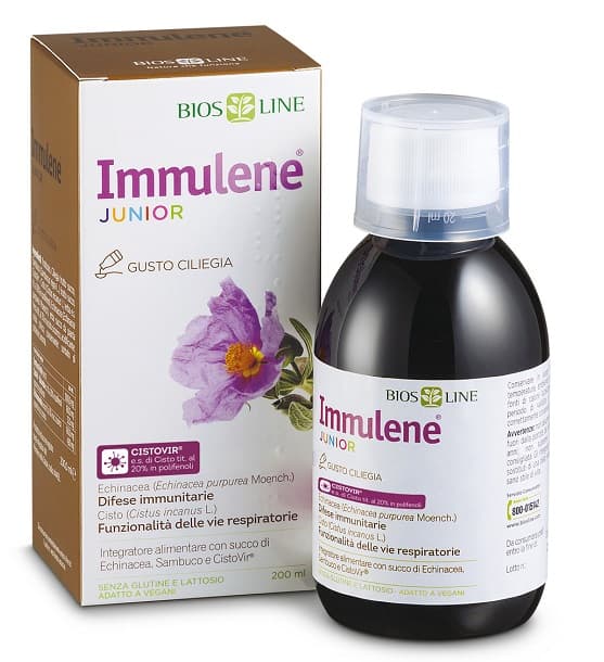 Immulene Junior Integratore Difese Immunitarie 20 ml