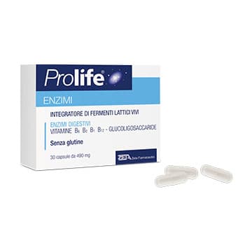 Prolife Enzimi Integratore Digestivo 30 Capsule