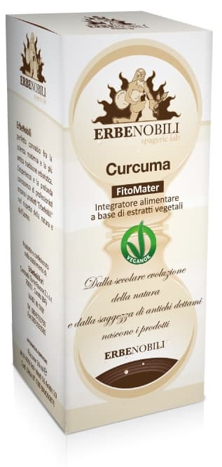 Erbenobili Fitomater Curcuma Soluzione Idroalcolica 50ml