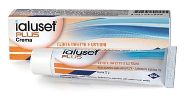 Ialuset Plus Crema Ferite Infette e Ustioni 25 g