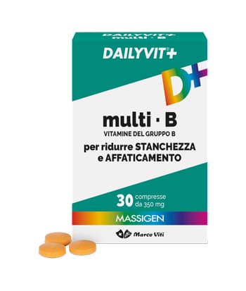 Massigen Dailyvit+ MultiB Integratore Multiminerale 30 compresse