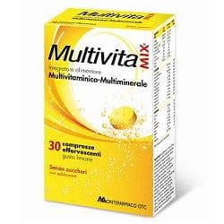 Multivitamix Integratore 30 Compresse Effervescenti