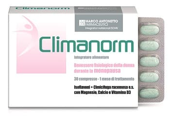 Climanorm Integratore Menopausa 30 Compresse