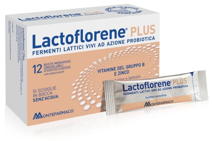 Lactoflorene Integratore Intestinale Monodose 12 Bustine