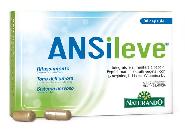 Ansileve Integratore 30 Capsule