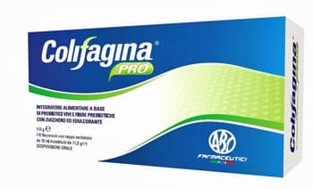 Colifagina Pro Integratore Probiotico 10 Flaconcini Con Tappo Serbatoio