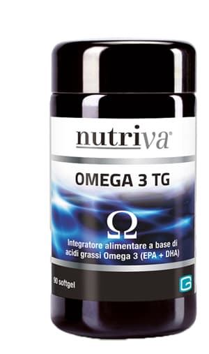 Nutriva Omega 3 TG Integratore Olio Di Pesce 90 Compresse Softgel 1410 mg