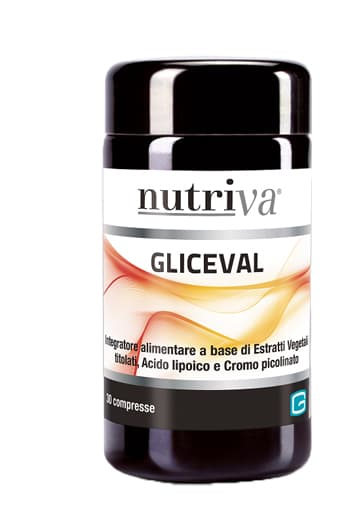 Nutriva Gliceval Integratore 30 Compresse