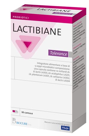 Lactibiane Tolerance Integratore Probiotici 30 Capsule 560 mg