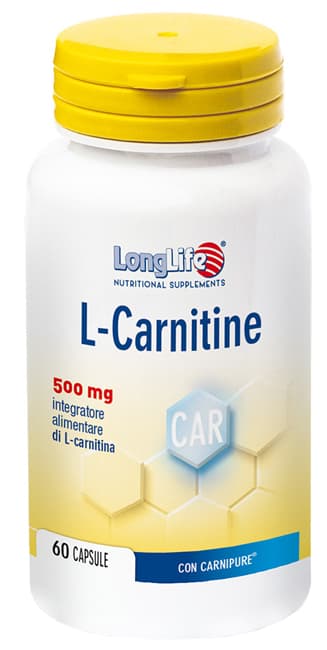 LongLife L-Carnitine Integratore 60 Capsule