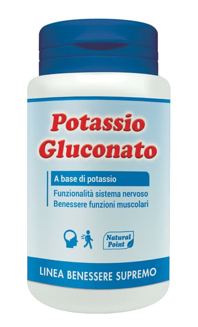 Natural Point Potassio Gluconato Integratore 90 Compresse