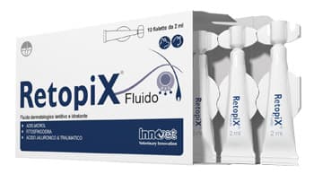 Innovet Retopix Fluido Dermatologico Idratante Lenitivo Cani e Gatti 10 Fialette