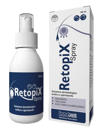Innovet Retopix Spray Soluzione Dermatologica Lenitiva Cani e Gatti 100 ml