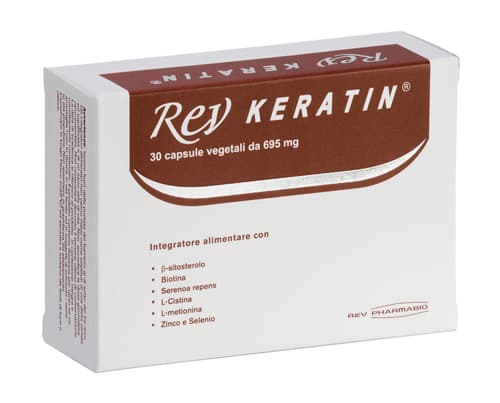 Rev Keratin Integratore 30 Capsule