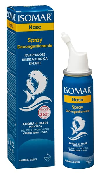 Isomar Naso Spray Decongestionante Acqua di Mare Ipertonica 50 ml