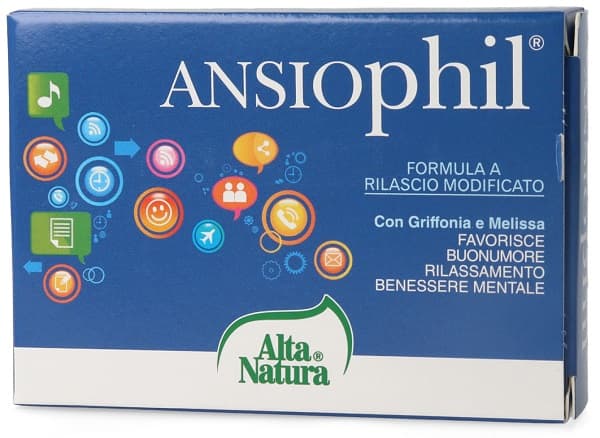 ANSIOPHIL 15CPR 850MG