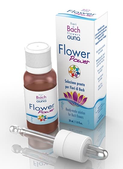 Guna Fiori di Bach Flower Power soluzione idroalcolica 10 ml