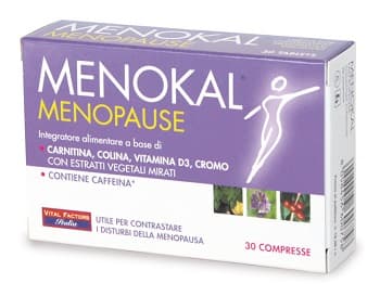 Menokal Menopause Integratore Alimentare 30 Compresse