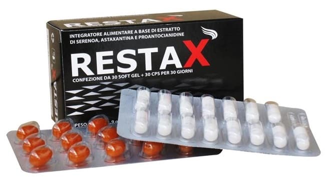 Restax Integratore 30 Capsule + 30 Capsule Softgel