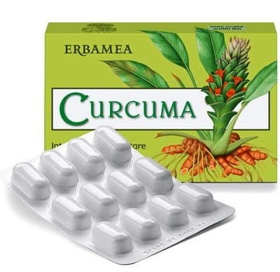 Erbamea Curcuma 24 Capsule Vegetali