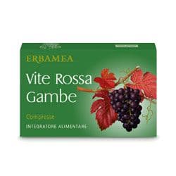 Erbamea Vite Rossa Gambe Integratore Alimentare 30 Compresse