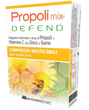 Propoli Mix Defend Integratore Alimentare 30 Compresse Masticabili