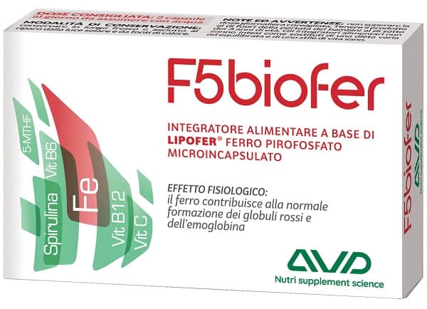 F5 Biofer 30 Capsule Blister 14,8 g