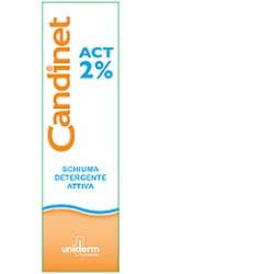 Candinet Act 2% Schiuma Detergente Attiva Igiene Zona Ano-genitale 150 ml