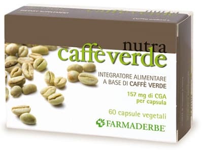 Farmaderbe Caffe Verde Integratore Drenante 60 Capsule