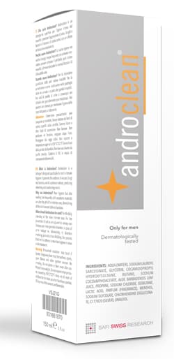 Androclean Detergente Intimo Maschile 150 ml