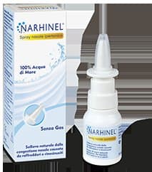 Narhinel Spray Nasale Soluzione Ipertonica di Acqua Di Mare 20 ml