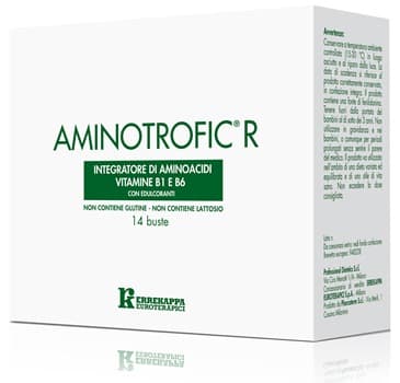 Aminotrofic R Integratore Aminoacidi Vitamine 14 Bustine