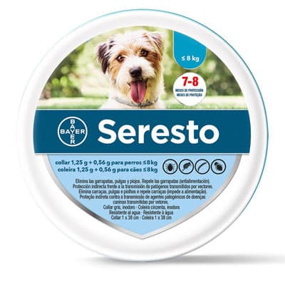 Seresto Collare Antiparassitario Per Cani Meno di 8 Kg
