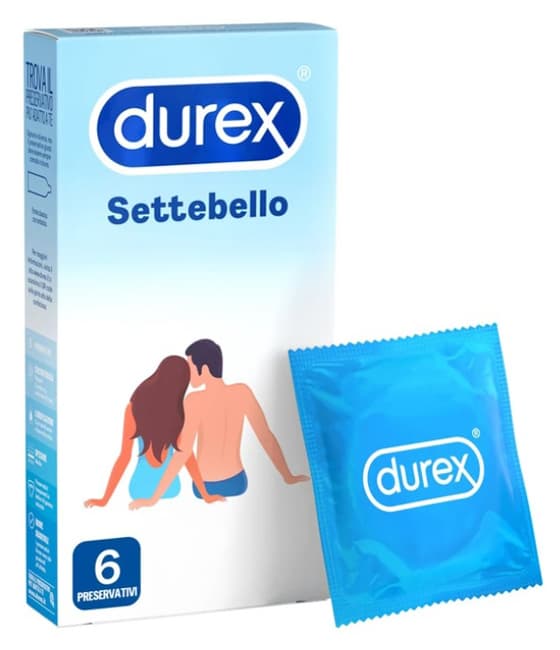 Durex Settebello Classico Preservativi 6 Pezzi