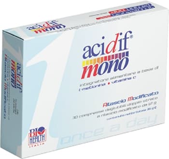 Acidif Mono Integratore Funzionalità Vie Urinarie 30 Compresse