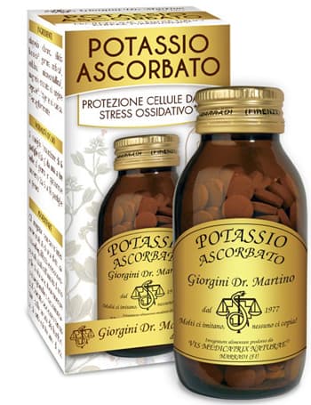 Dr. Giorgini Potassio Ascorbato Integratore Alimentare 180 Pastiglie